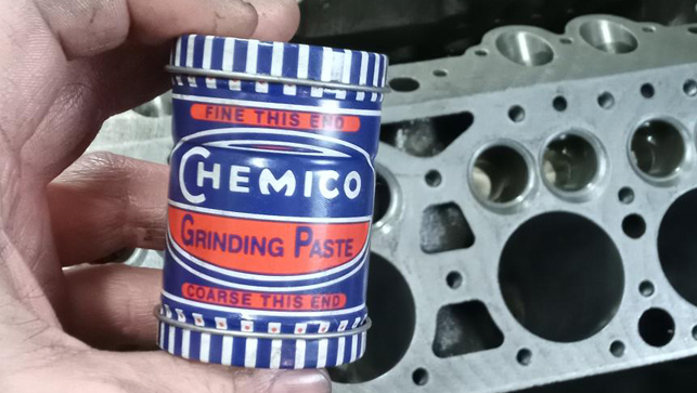 Happy customer with Chemico Grinding Paste